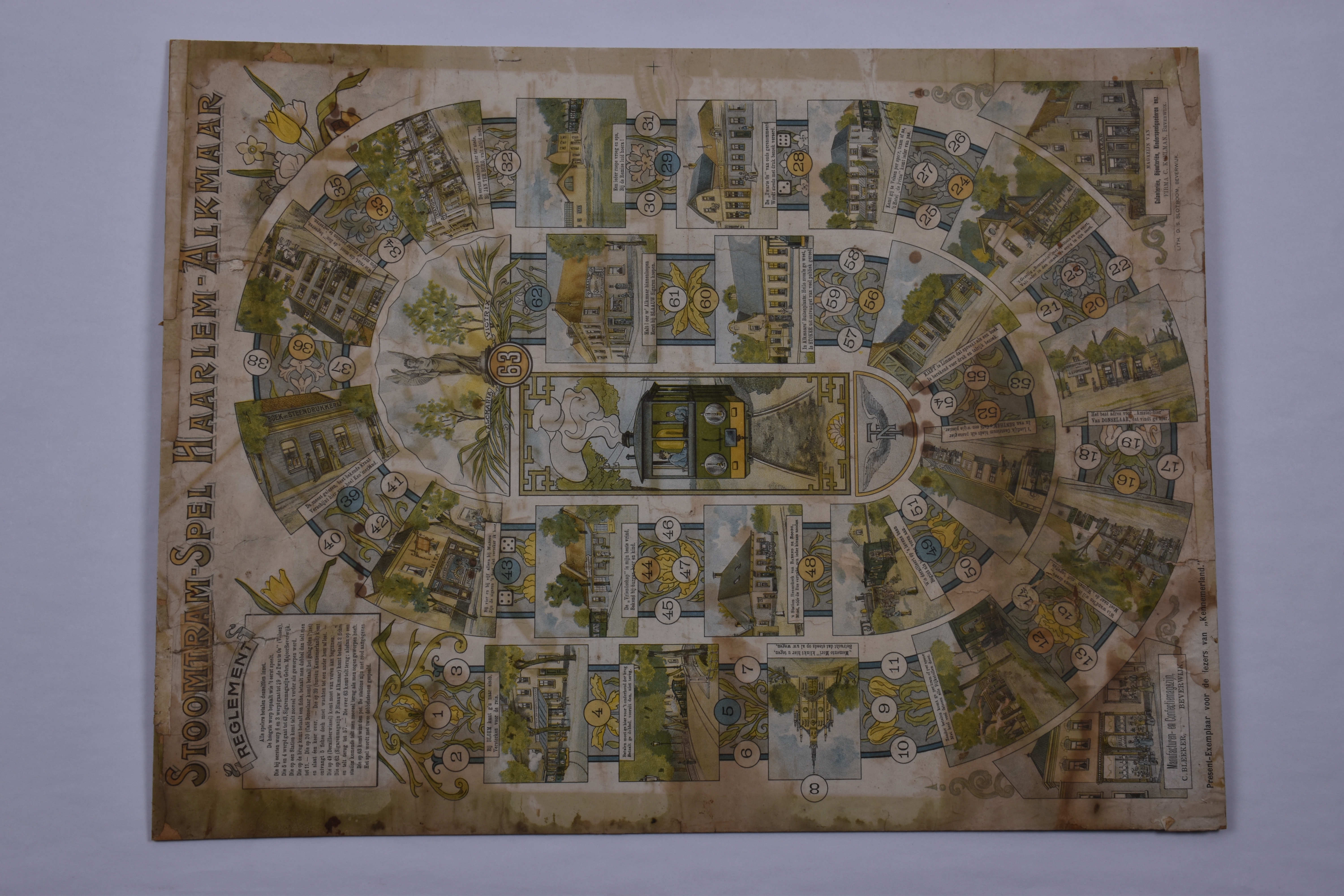 Stoomtram-Spel Haarlem-Alkmaar