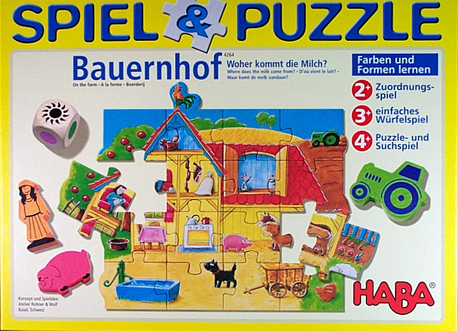 Spiel & Puzzle: Bauernhof (Boerderij)
