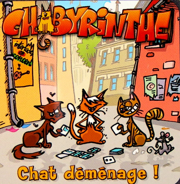Chabyrinthe - Chat déménage!