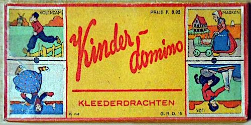 Kinder-Domino: Kleederdrachten