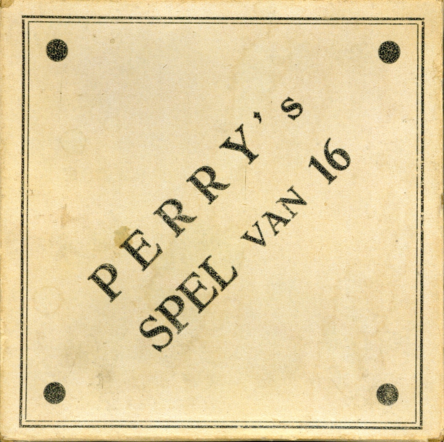 Perry's Spel van 16