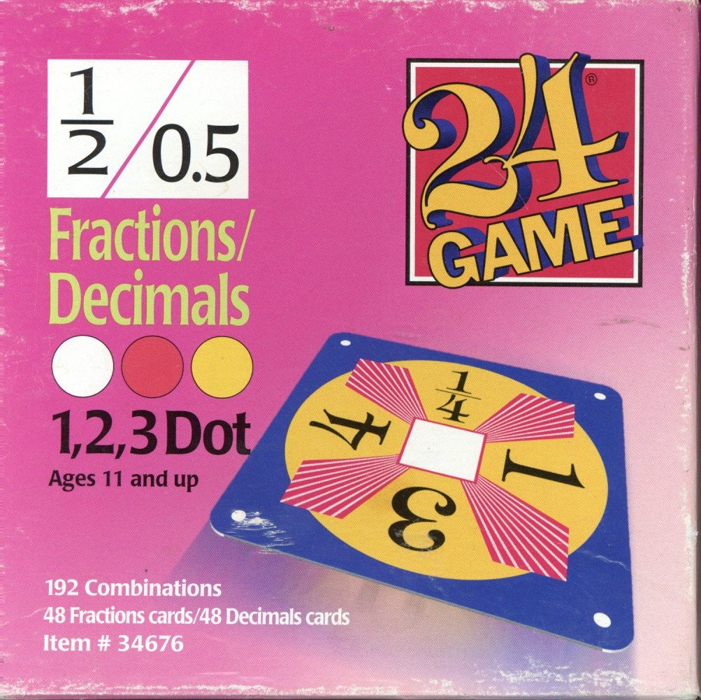 24 Game Fractions/Decimals
