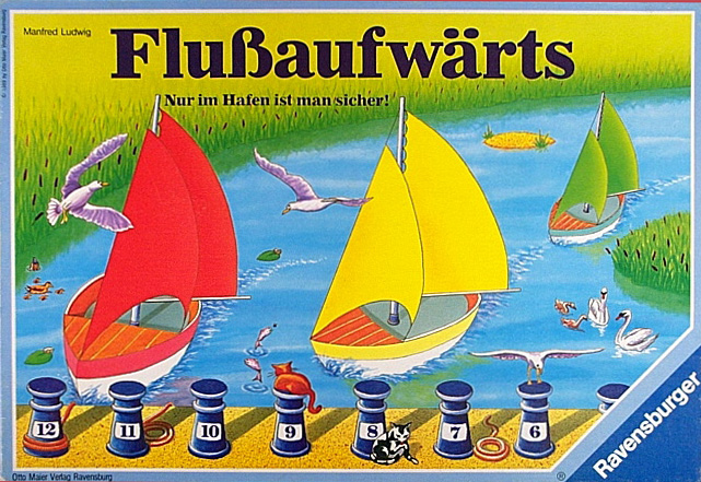 Flußaufwärts: Nur im Hafen ist man sicher!