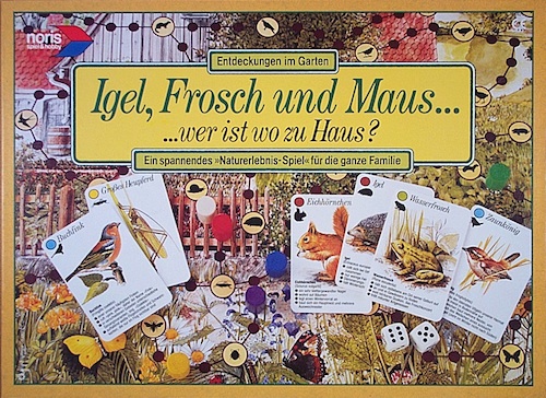 Igel, Frosch und Maus... wer ist wo zu Haus?