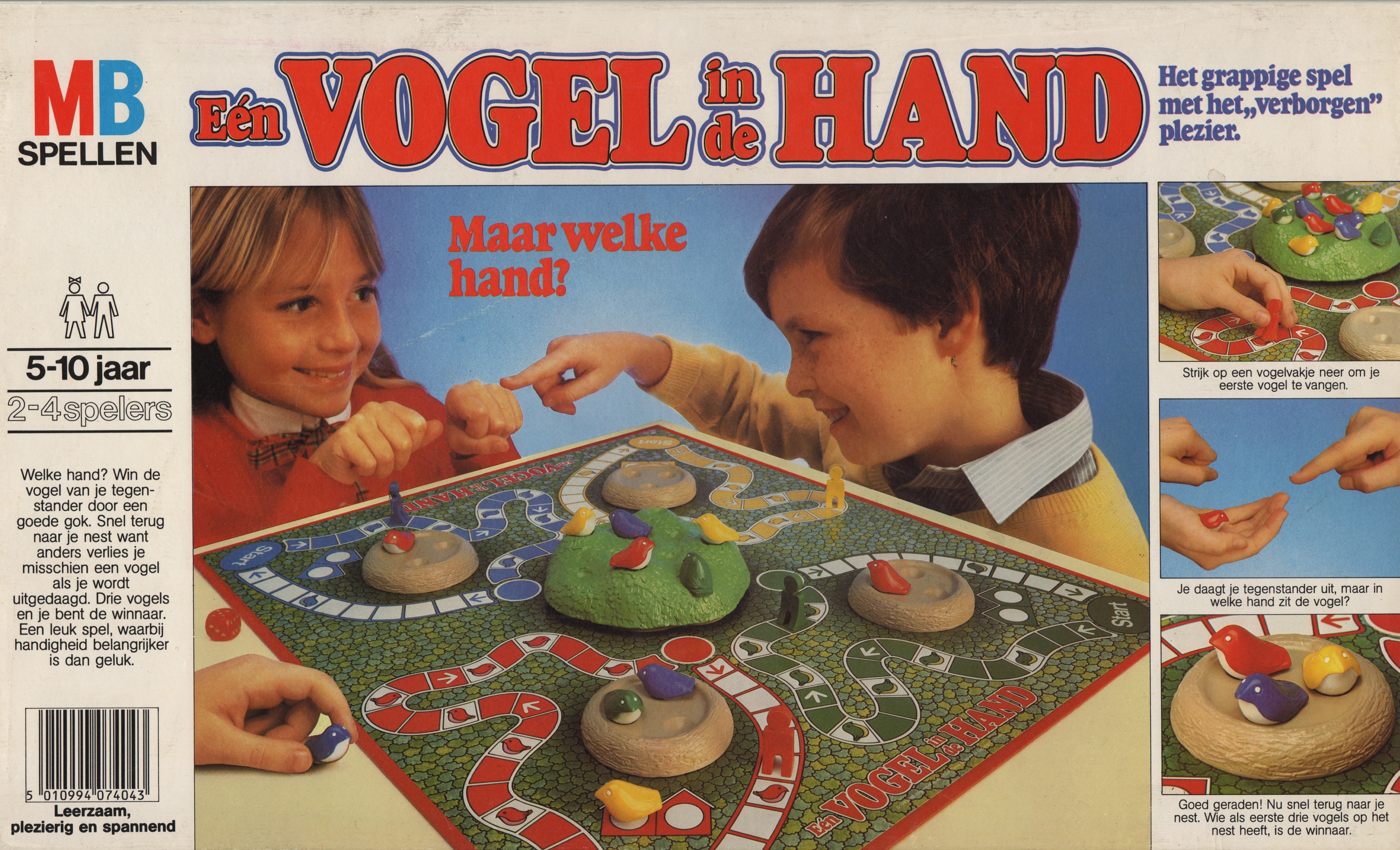 Eén vogel in de hand