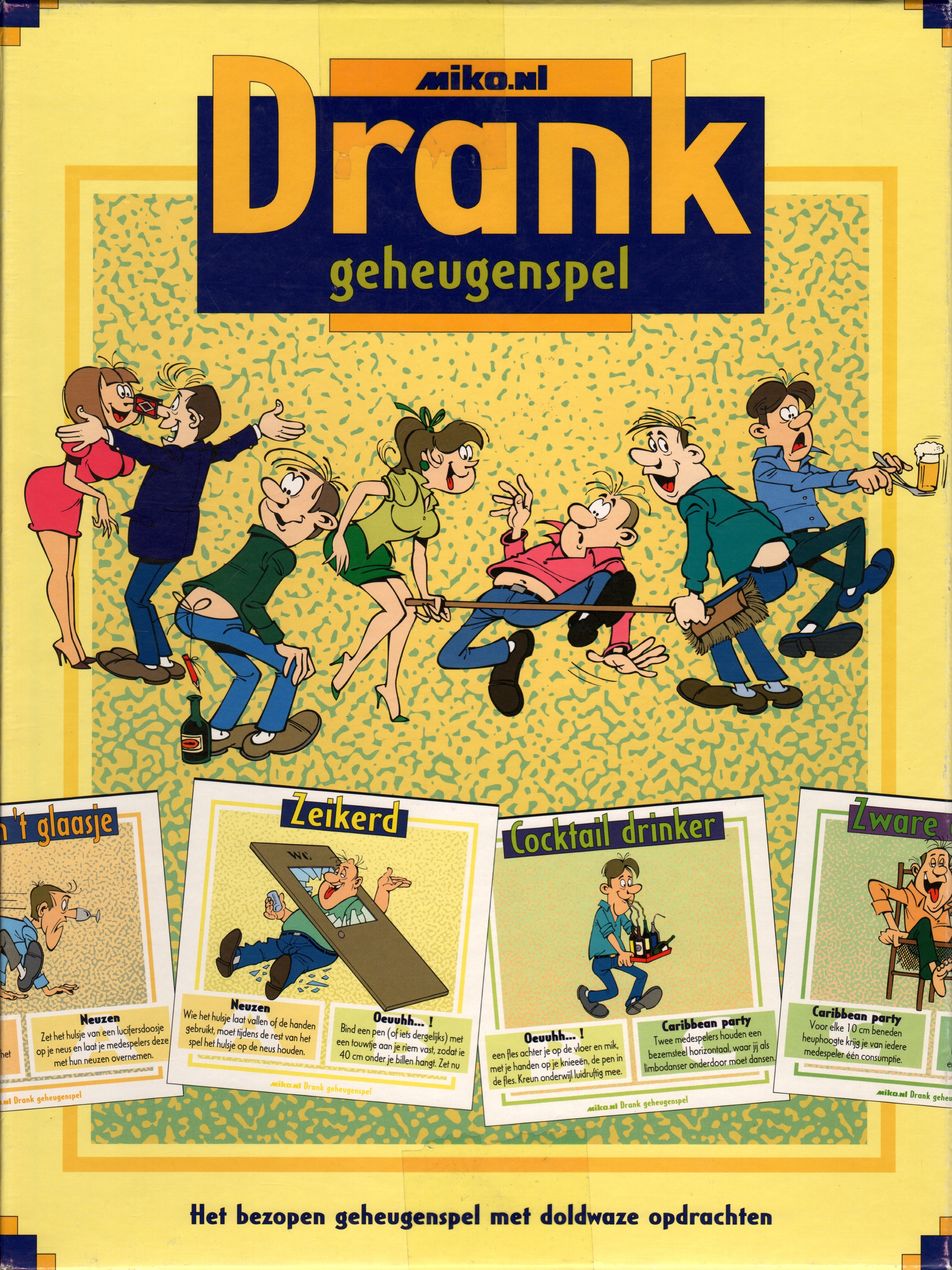 Drank geheugenspel
