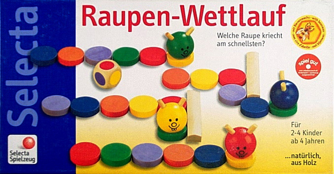 Raupen-Wettlauf (Rups-race)
