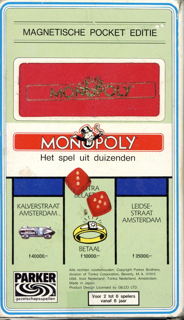 Monopoly Magnetische Pocket Editie