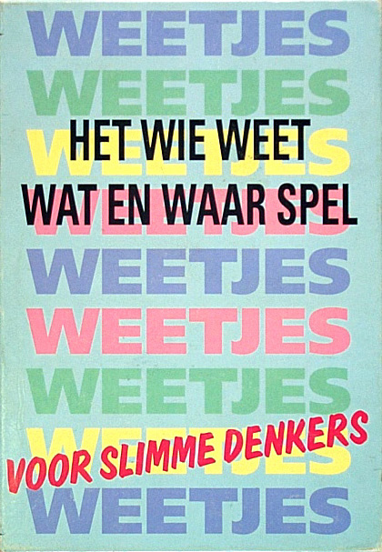 Weetjes: Het Wie weet Wat en Waar spel