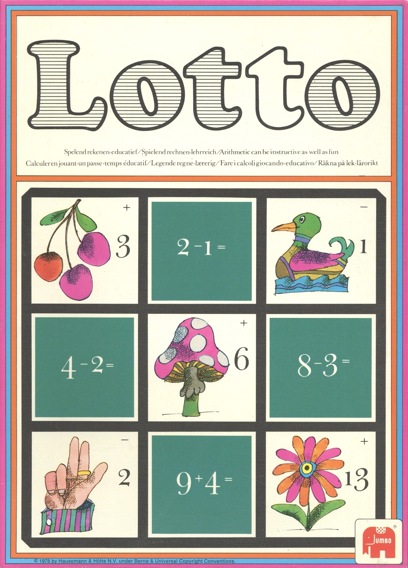 Lotto - Spelend rekenen - educatief