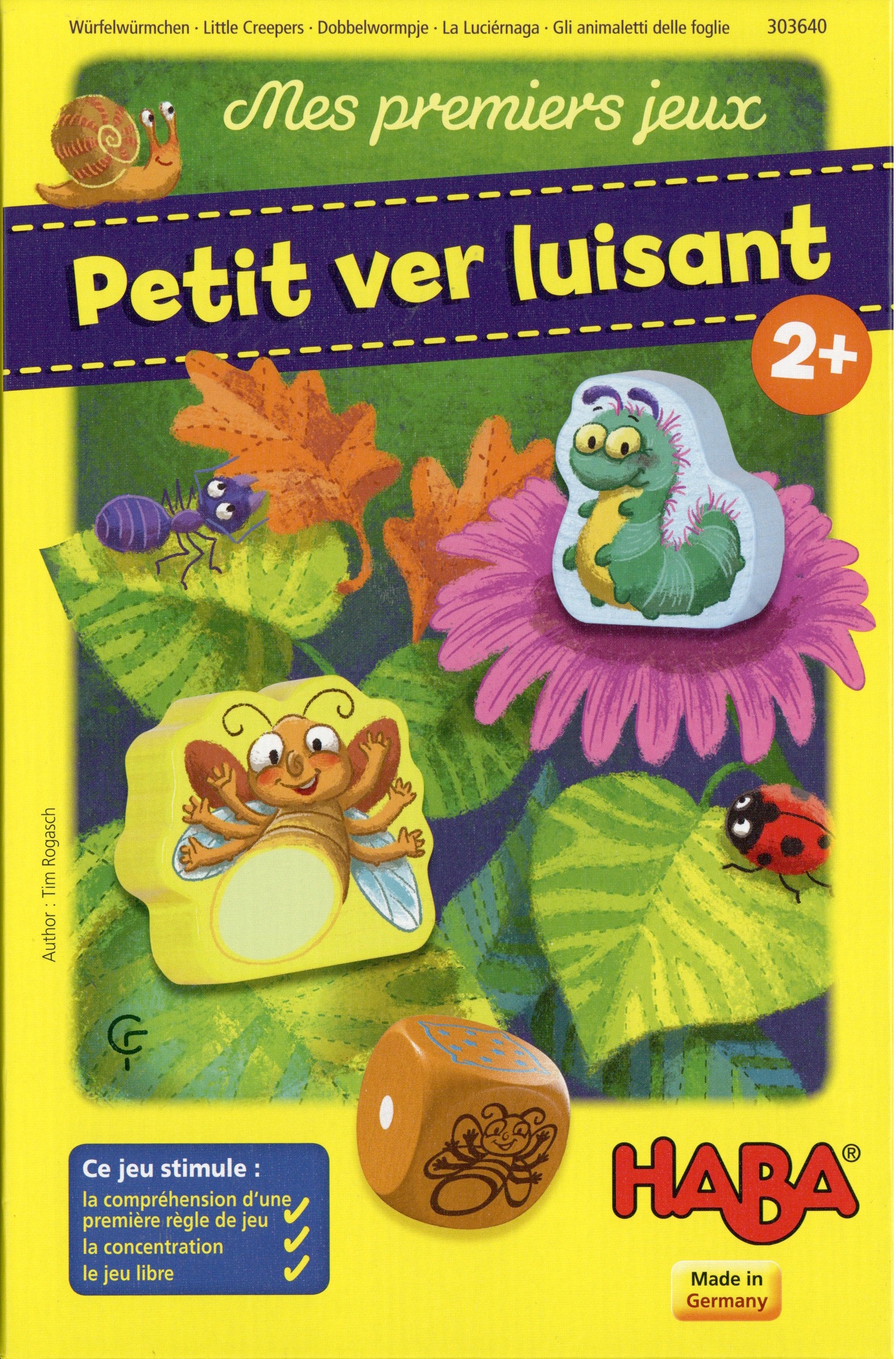 Mes premiers jeux: Petit ver luisant
