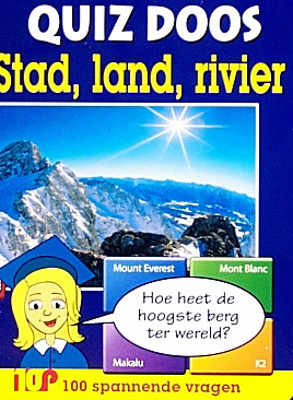 Quiz doos (Stad, land, rivier)