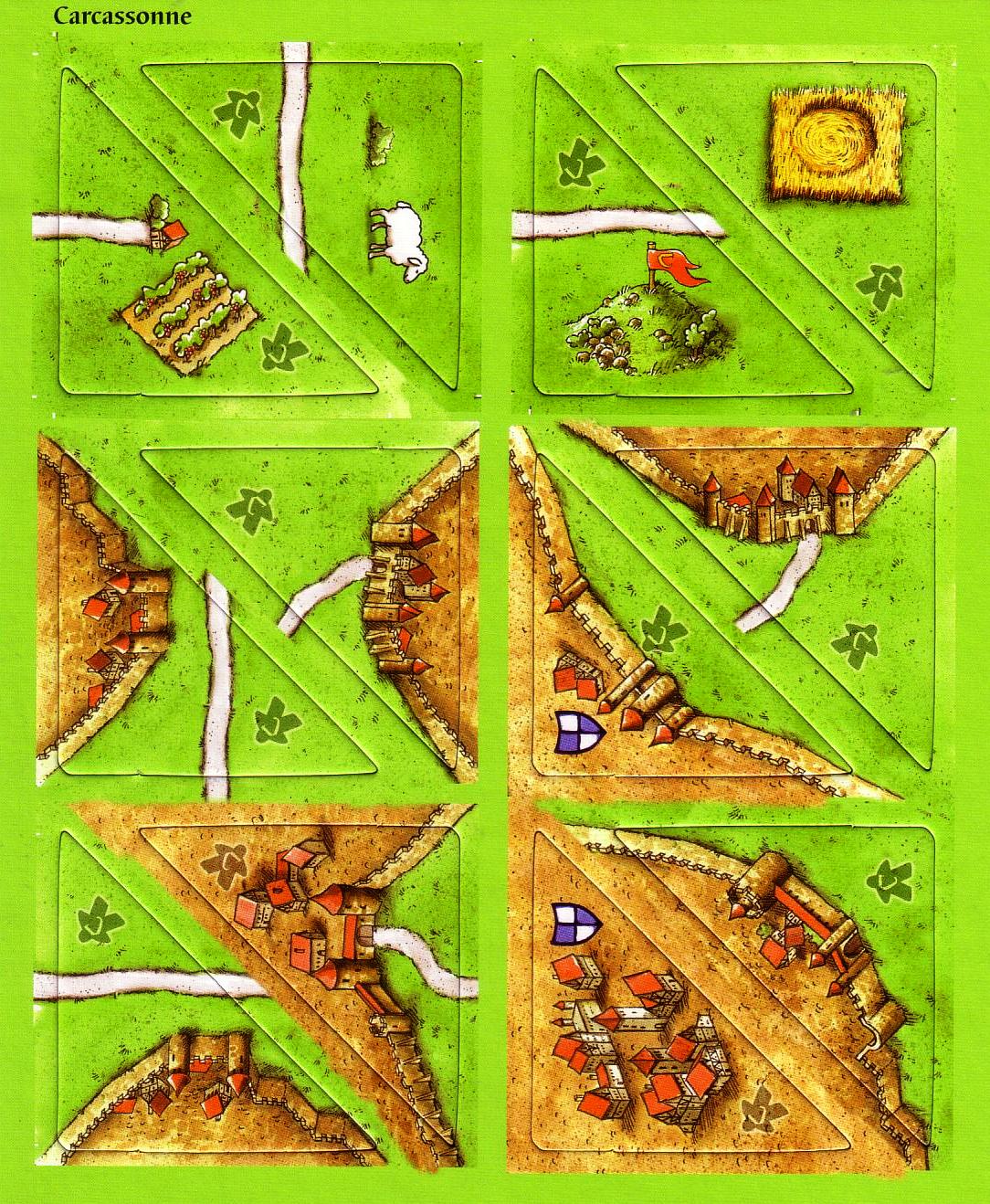 Carcassonne: Halb so wild