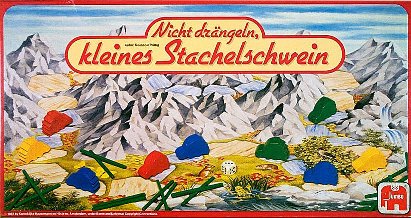 Nicht drängeln, kleines Stachelschwein