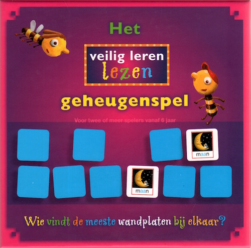 Het veilig leren lezen geheugenspel