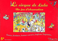 Le cirque de Lulu: un jeu d’observation
