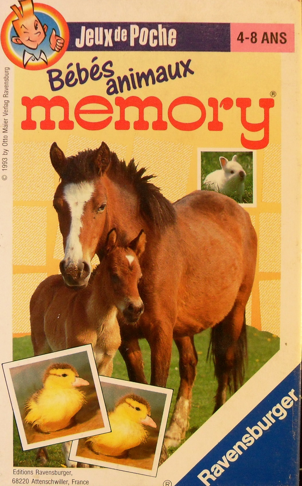 Bébés Animaux Memory