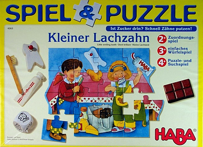 Spiel & Puzzle: Kleiner Lachzahn (Kleine Lachtand)