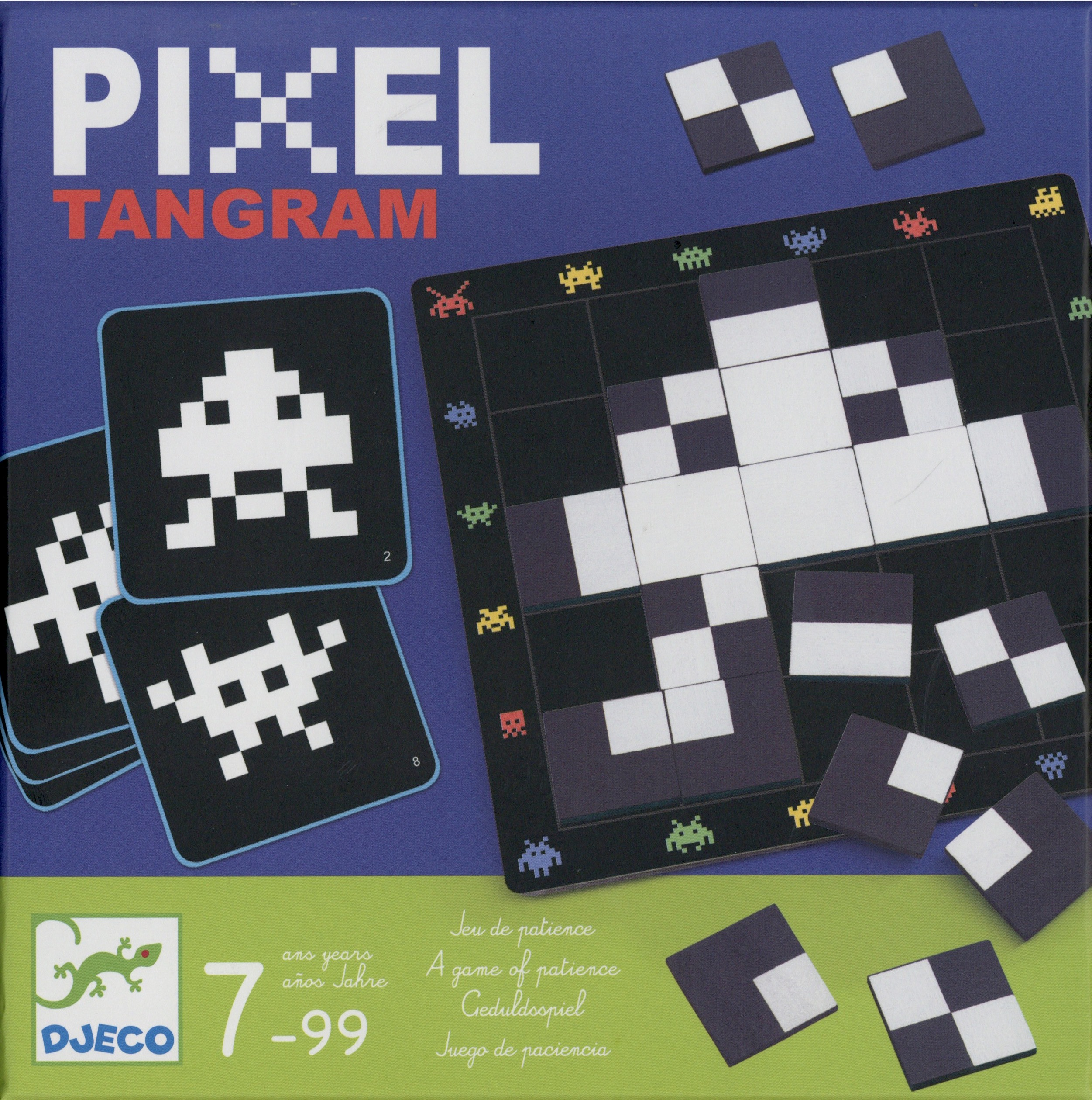 Pixel Tangram