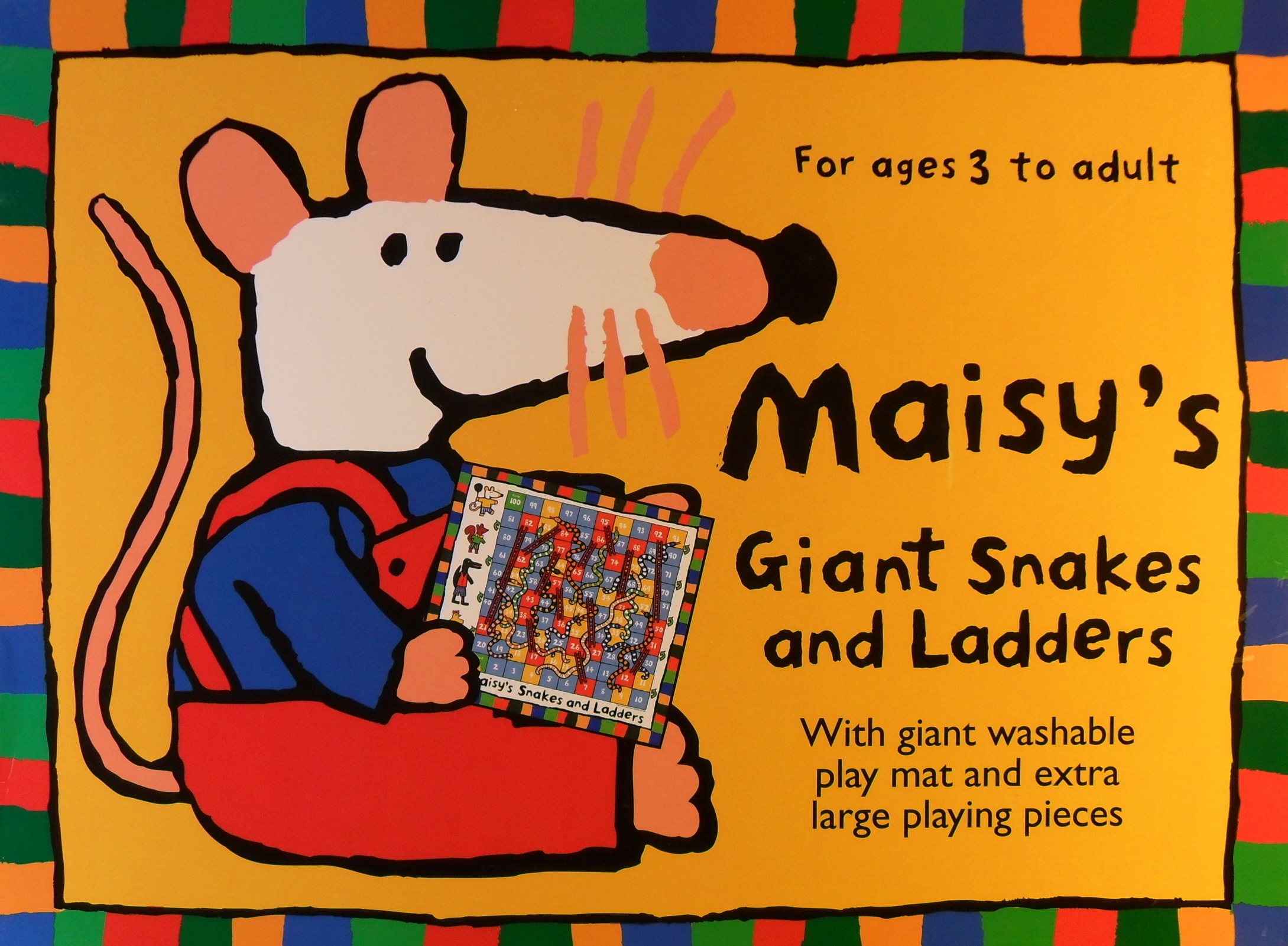 Maisy’s Giant Snakes and Ladders