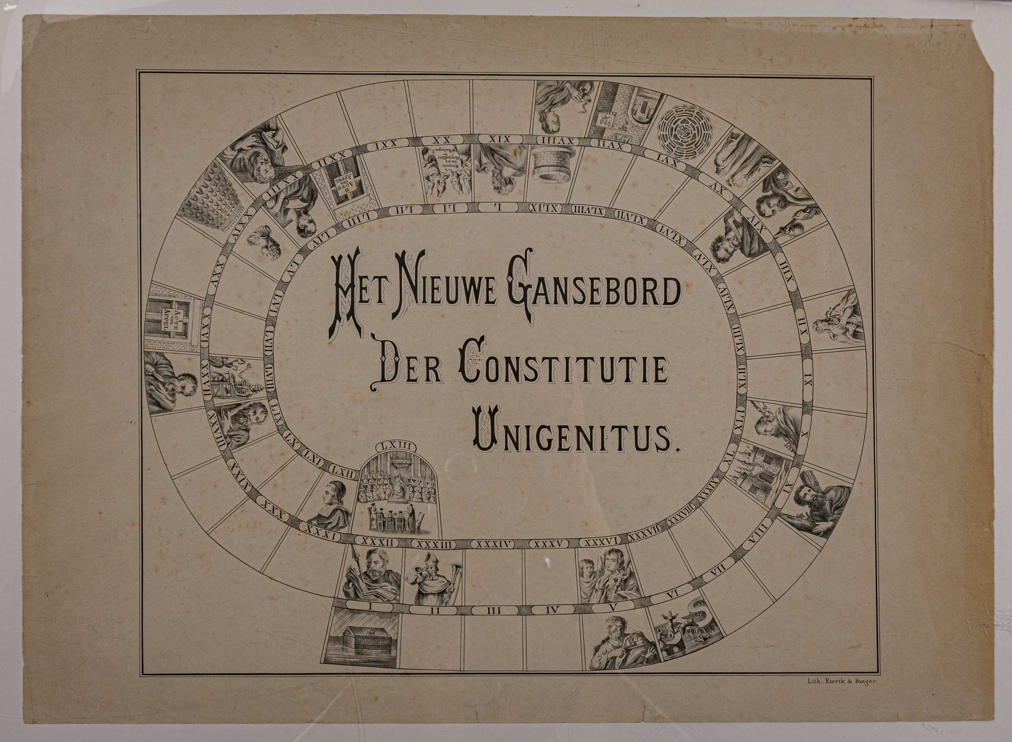 Het Nieuwe Gansebord der Constitutie Unigenitus