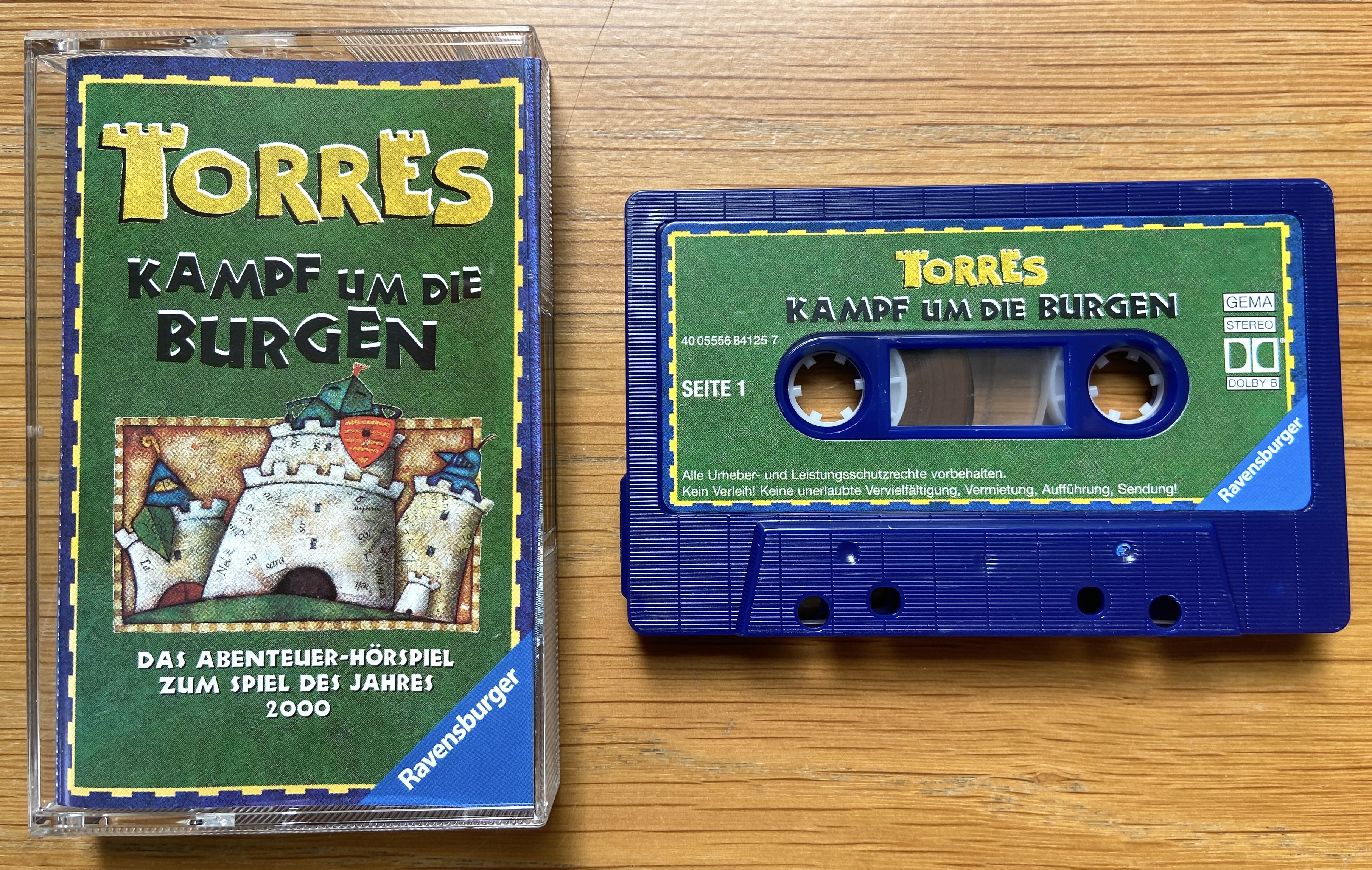 Torres: Kampf um die Burgen (Das Abenteuer-Hörspiel zum Spiel des Jahres 2000)