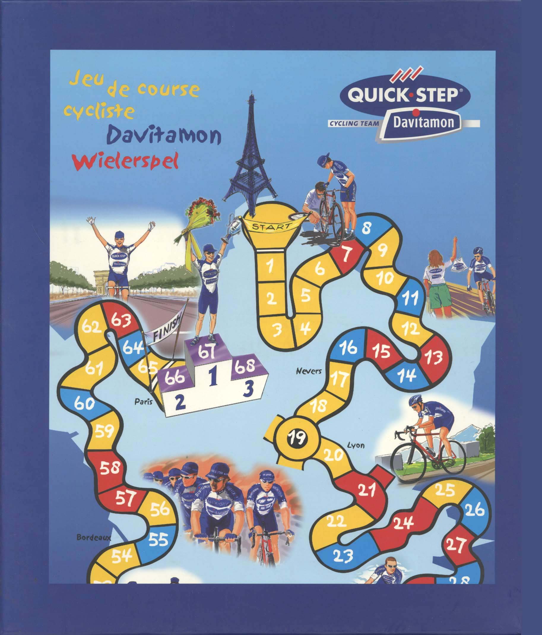 Jeu de Course Cycliste (Davitamon Wielerspel)