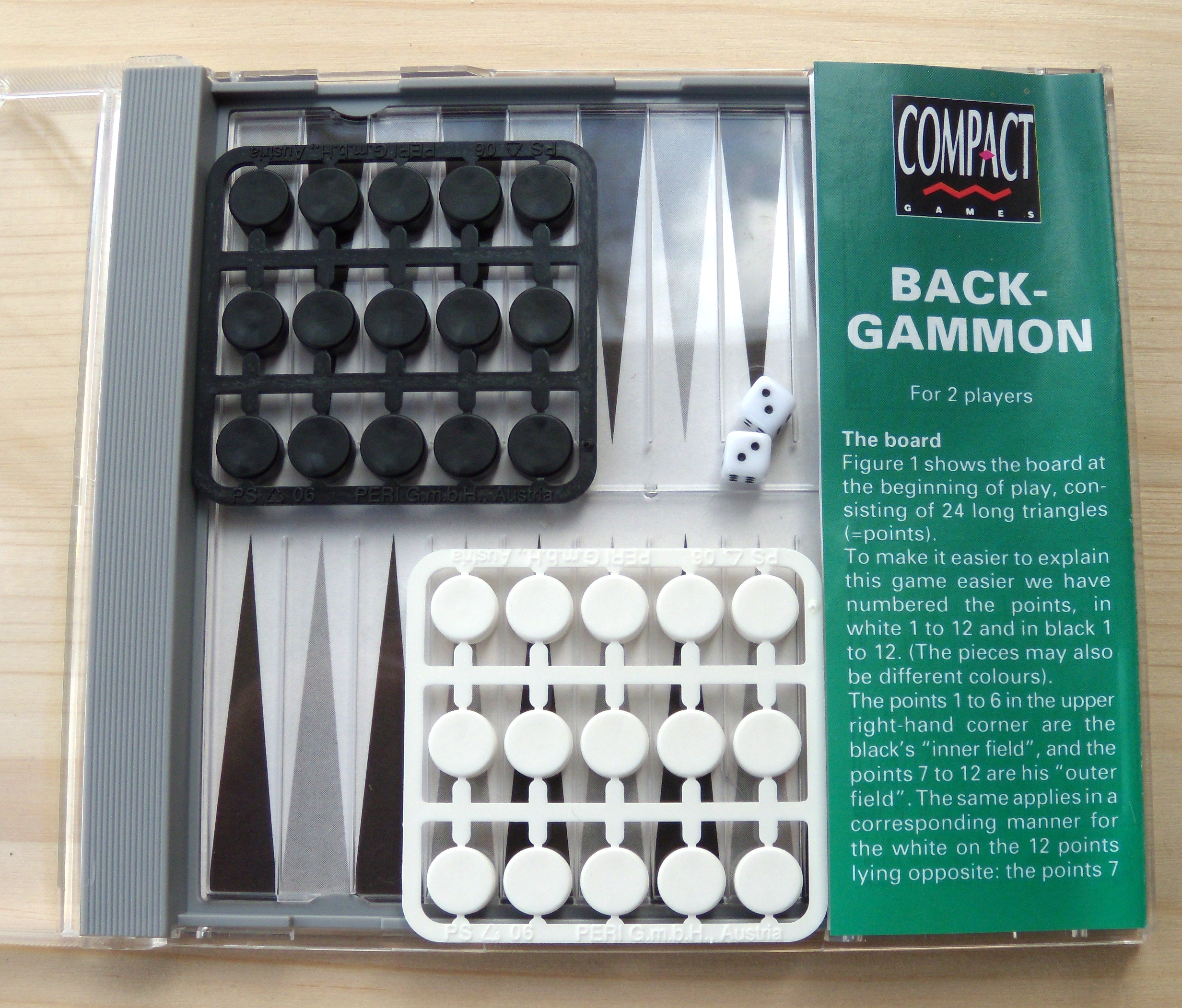 Compact-Games: Backgammon