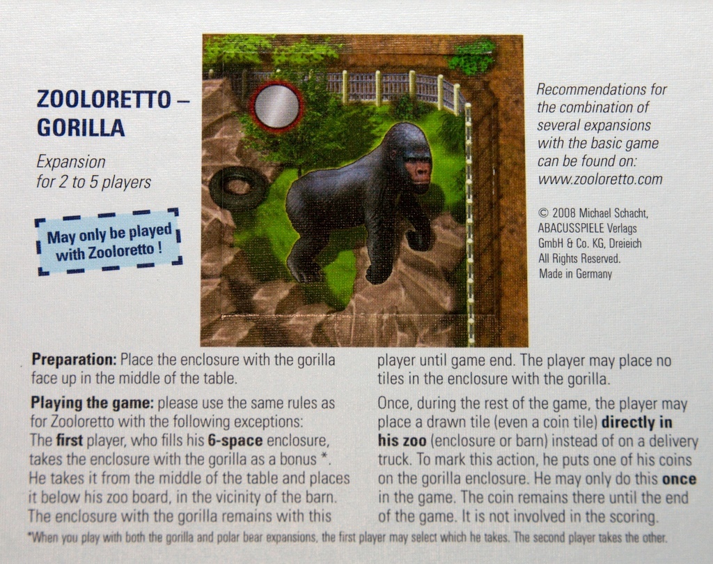 Zooloretto: Gorilla