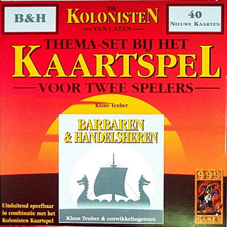 De Kolonisten van Catan: Thema-set bij het Kaartspel: Barbaren & Handelsheren