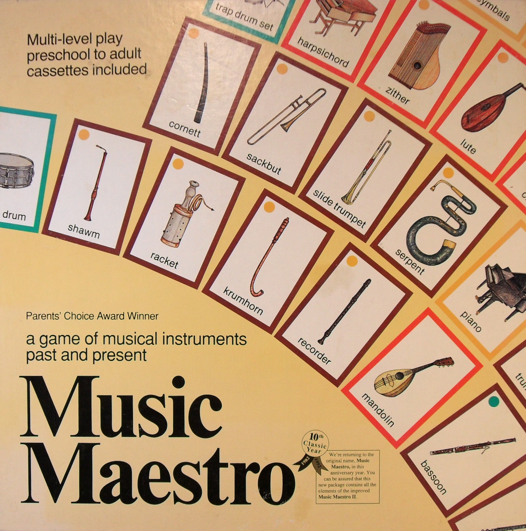 Music Maestro: A Game of Musical Instruments Past and Present