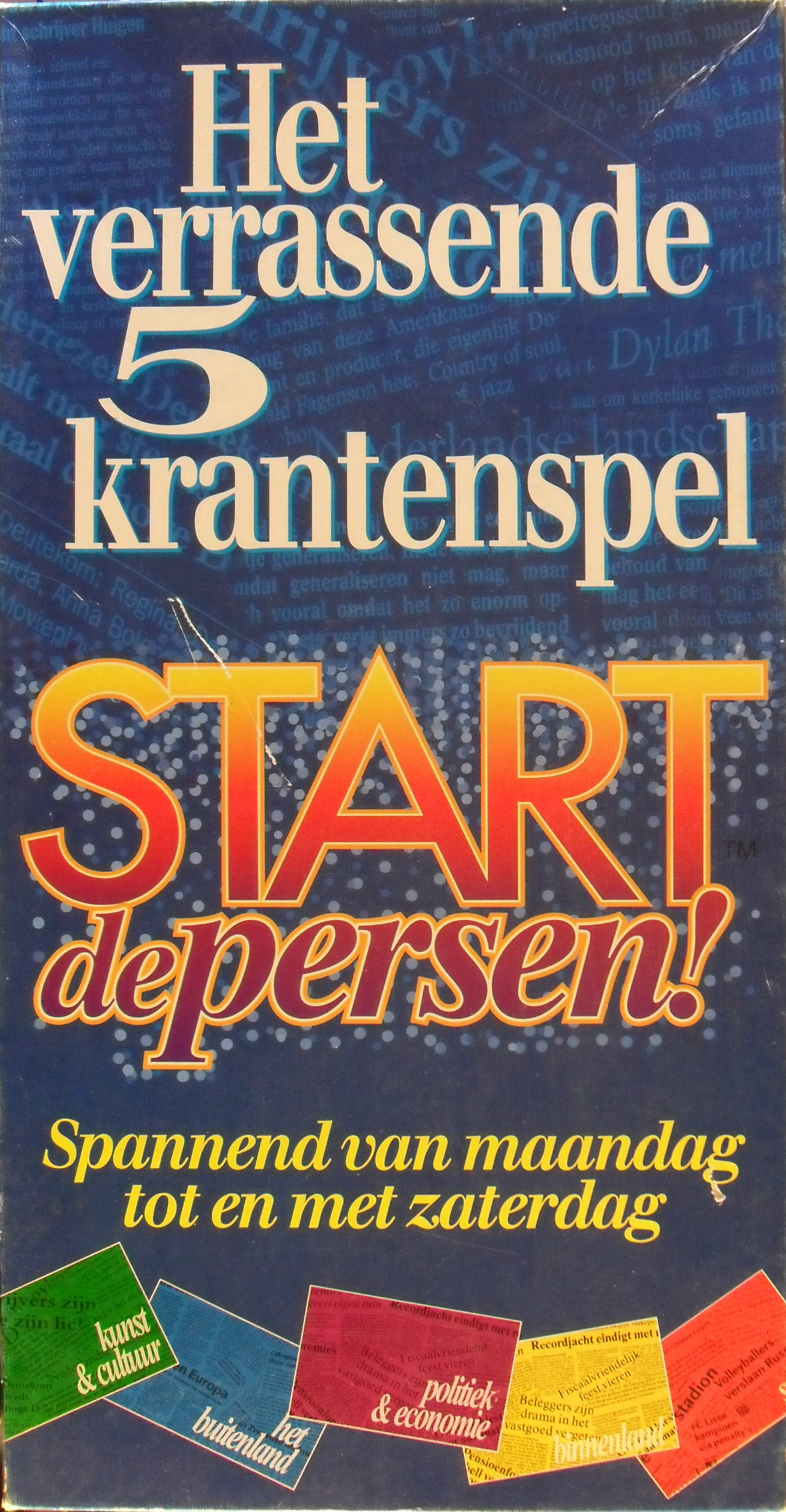 Het Verrassende 5 Krantenspel