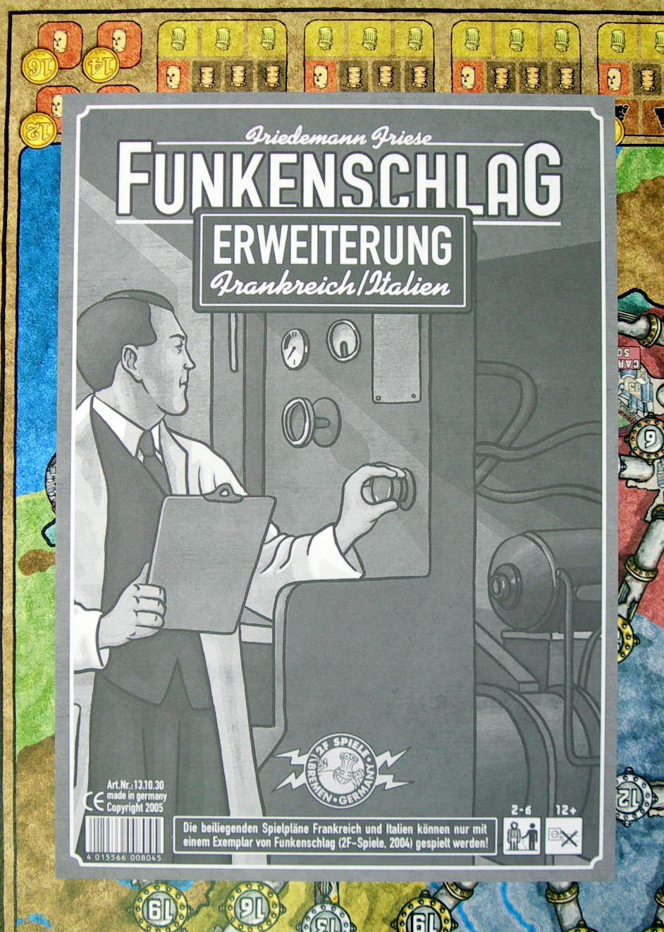 Funkenschlag: Erweiterung Frankreich/Italien