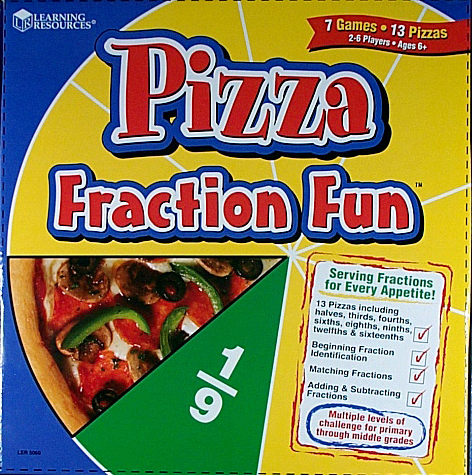 Pizza Fraction Fun Game