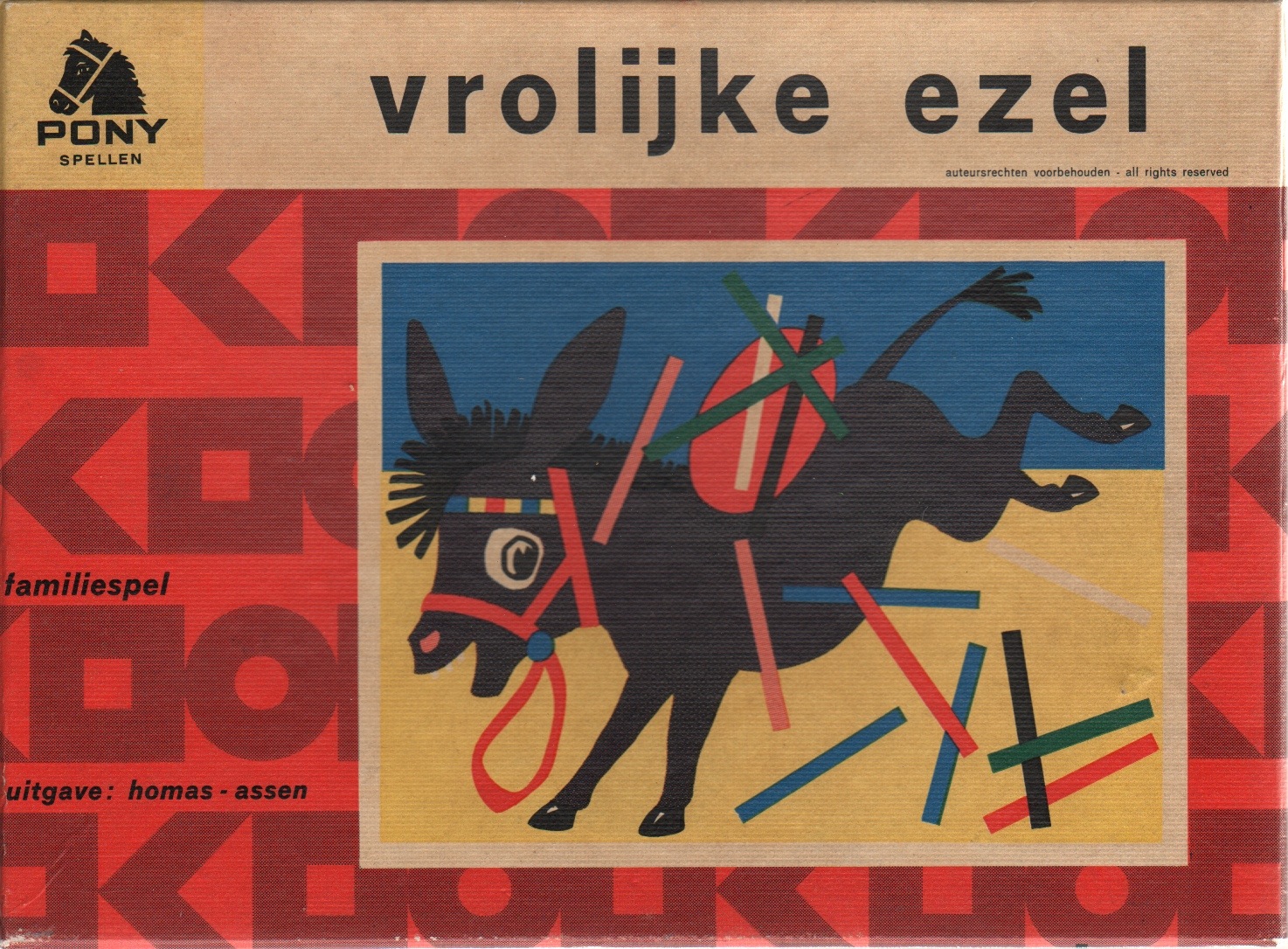 Vrolijke Ezel