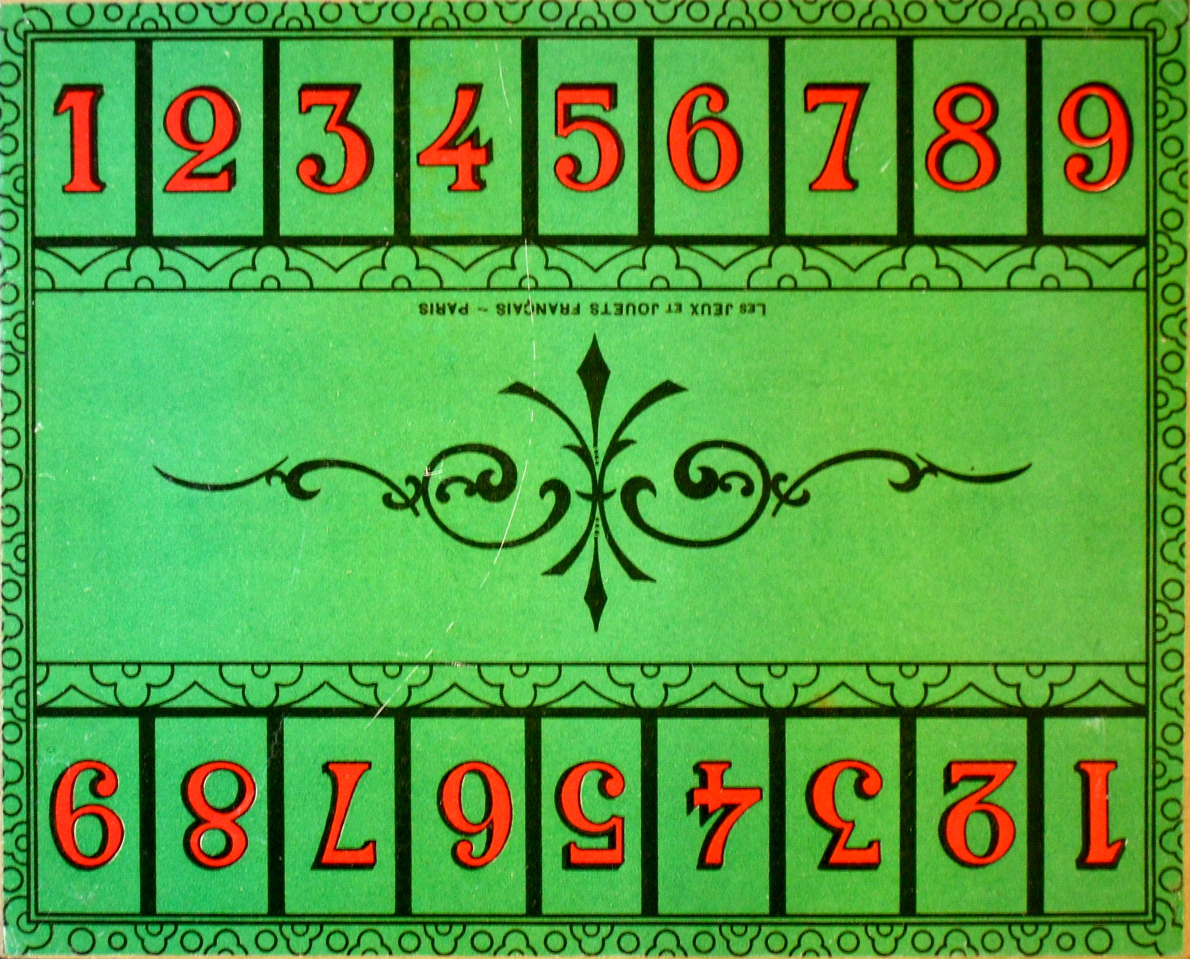 Shut the Box (twee keer 1-9)
