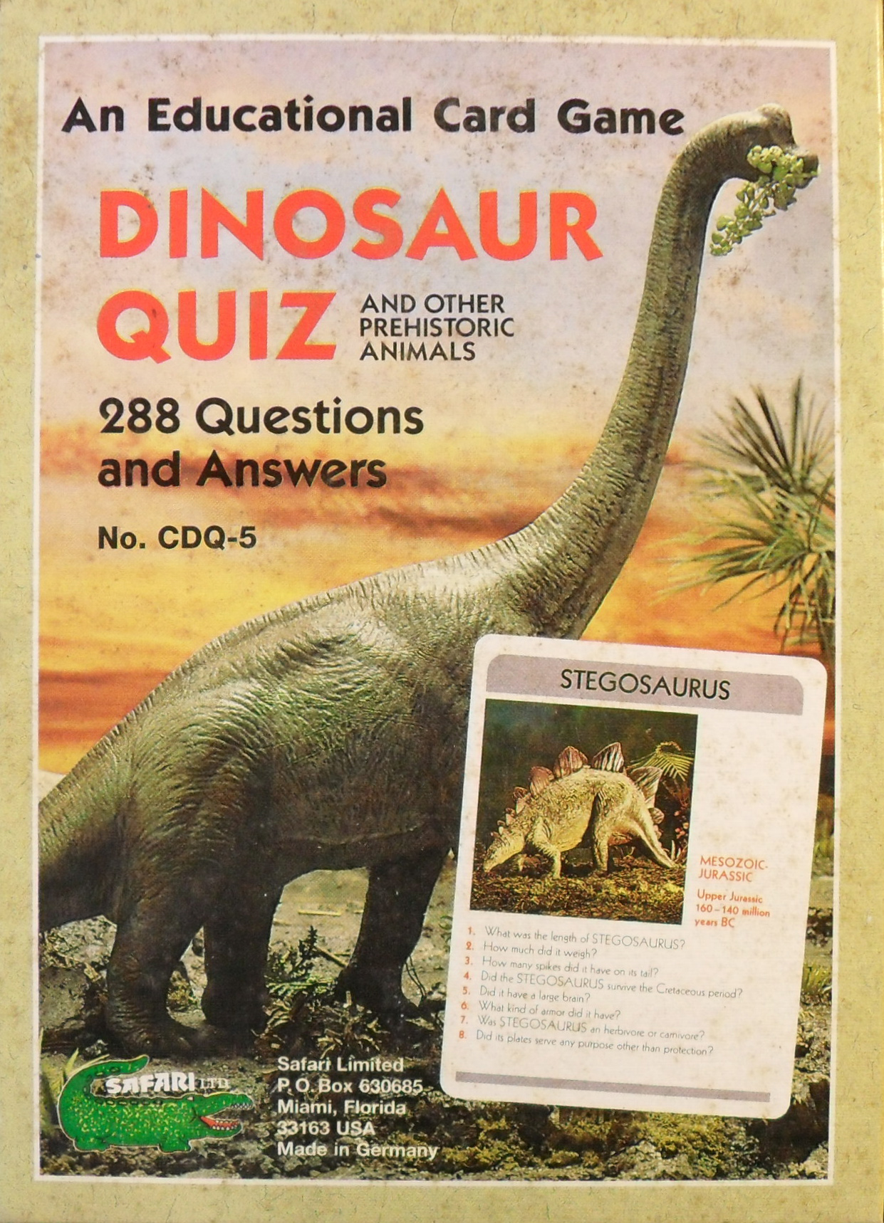 Dinosaur Quiz