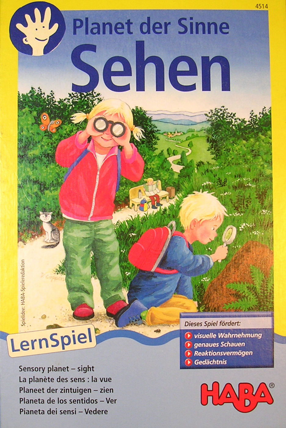 Planet der Sinne - Sehen (Planeet der zintuigen - zien)
