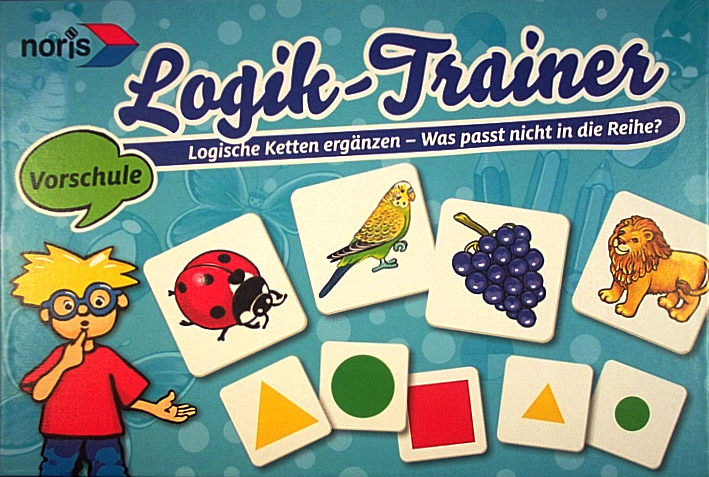 Logik-Trainer - Logische Ketten ergänzen - Was passt nicht in die Reihe?