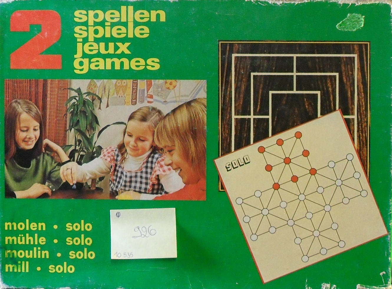 2 Spellen: Molen en Solo