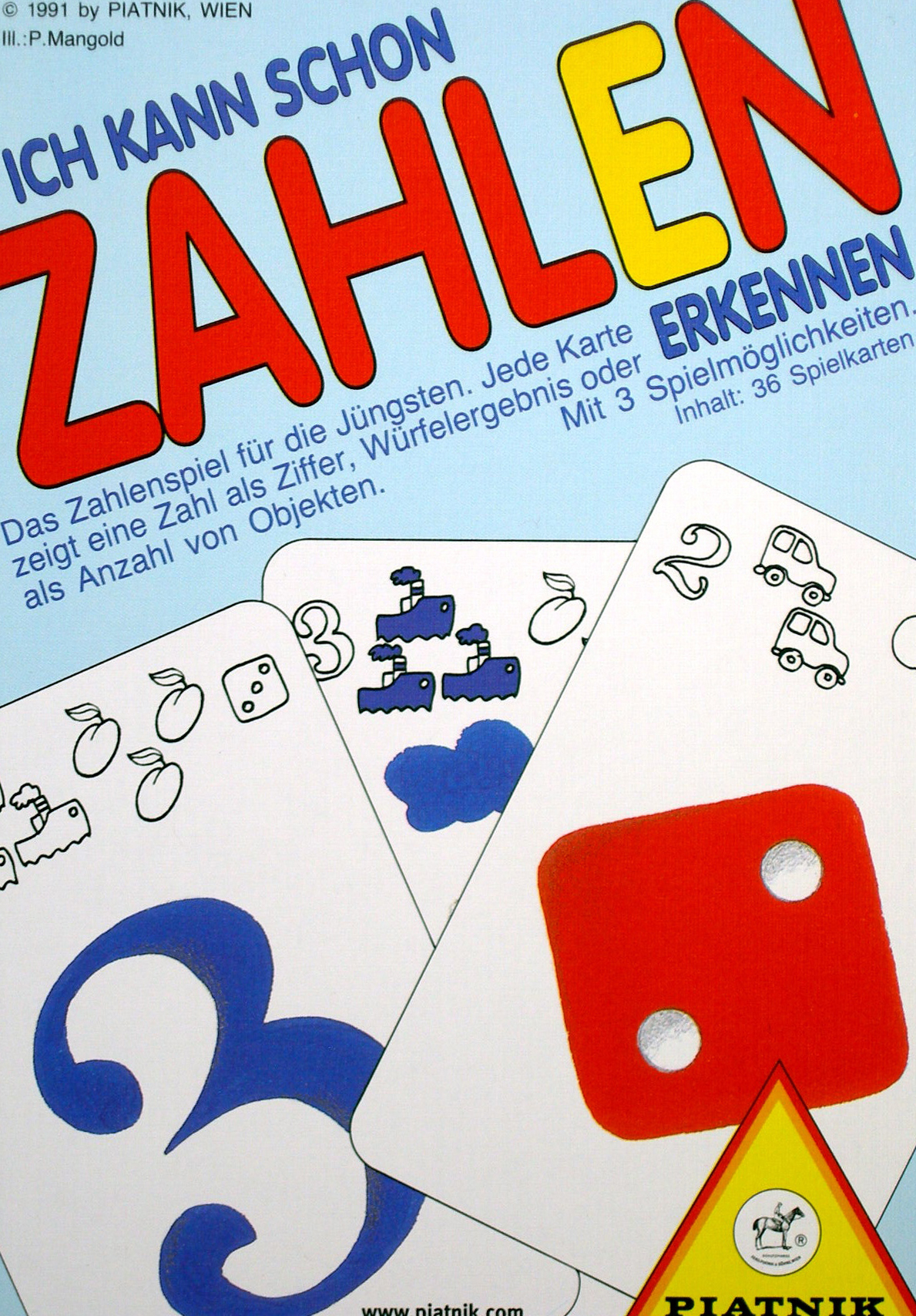 Ich kann schon Zahlen erkennen
