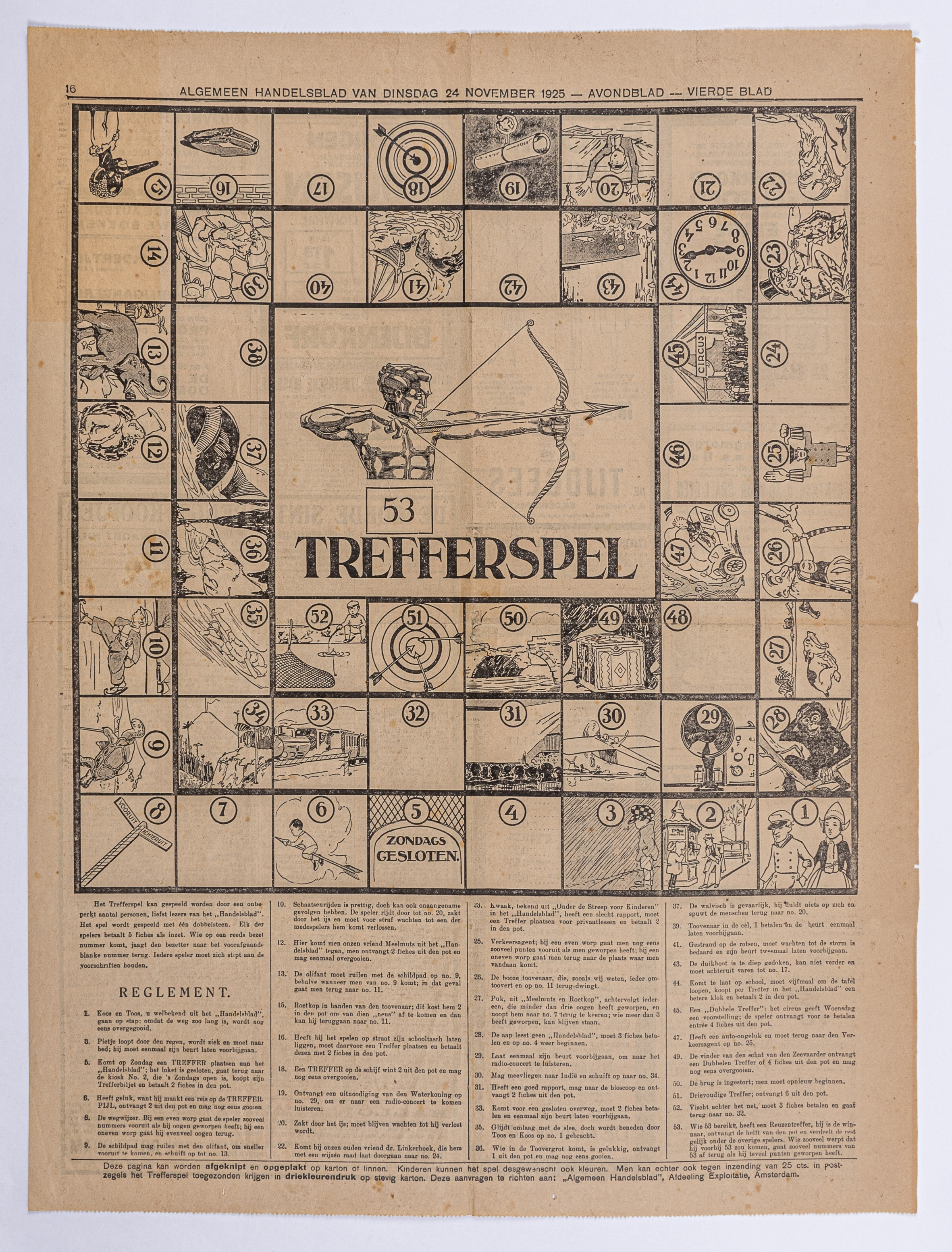 Trefferspel (24 November)