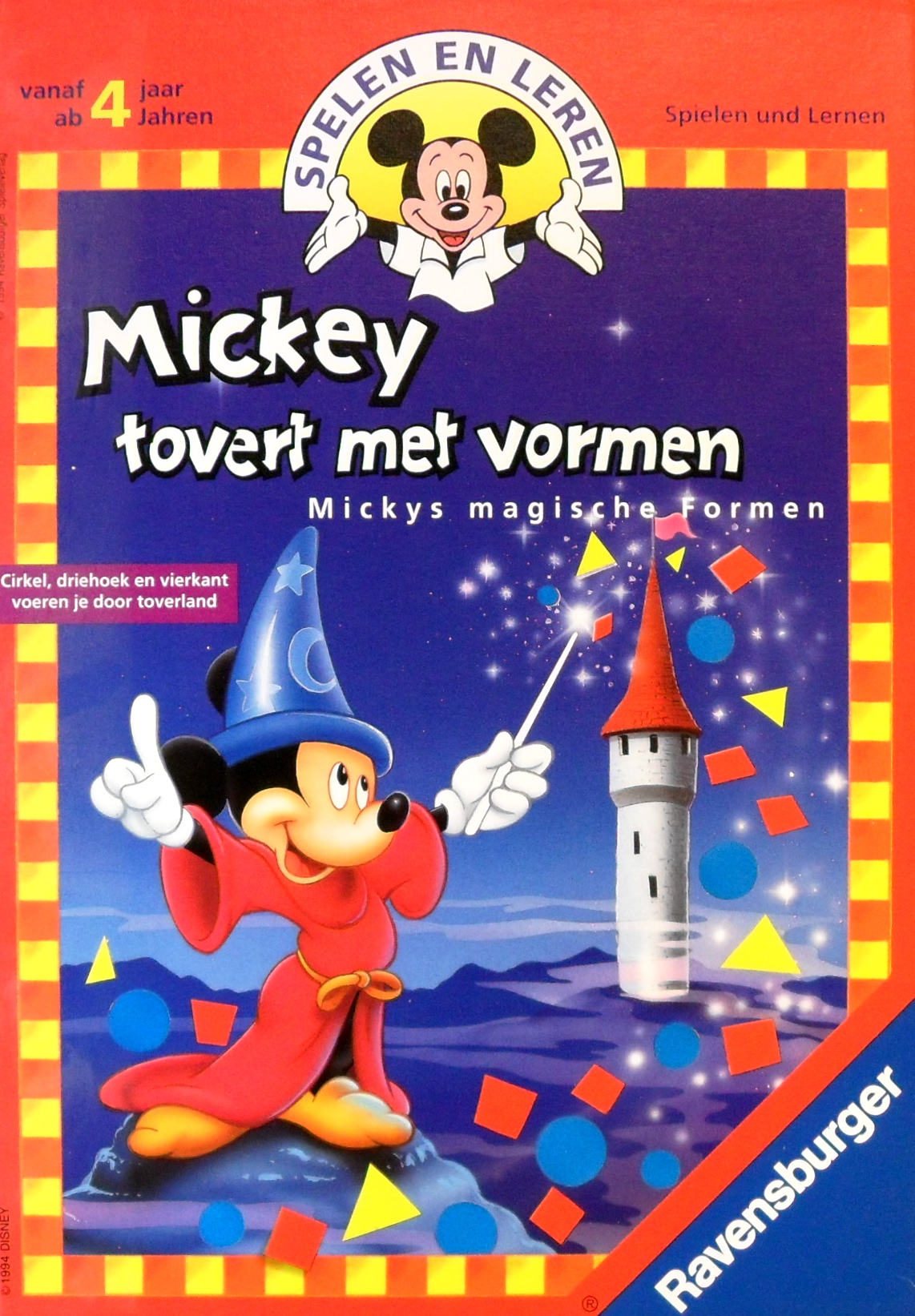 Mickey Tovert met Vormen