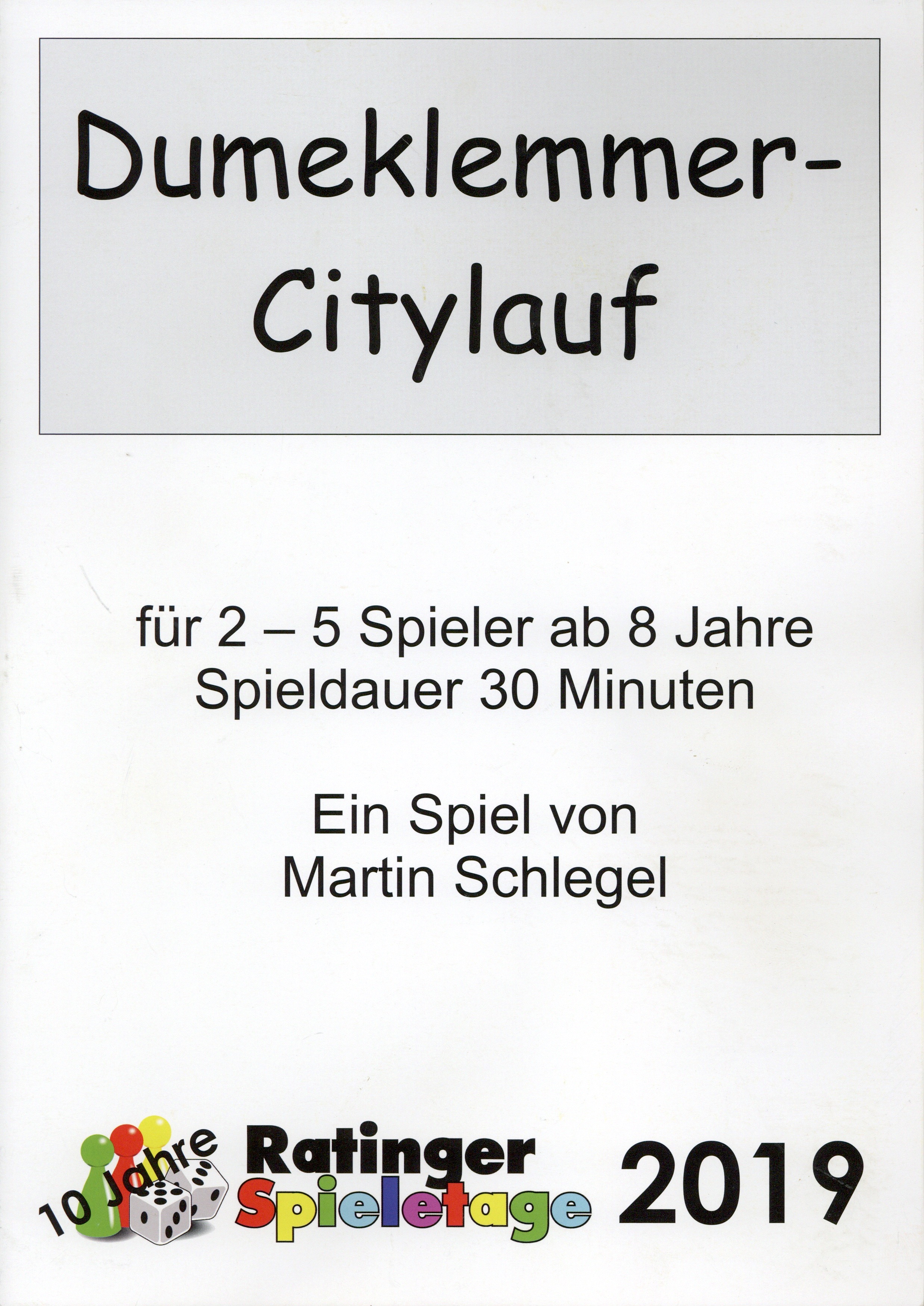 Dumeklemmer-Citylauf