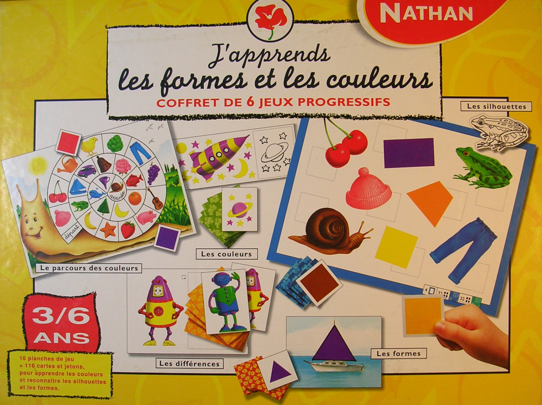 J'apprends les formes et les couleurs