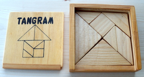 Tangram (houten doosje)