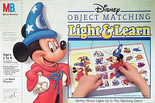 Light & Learn - Disney Object Matching