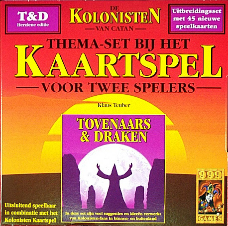 De Kolonisten van Catan: Thema-set bij het Kaartspel: Tovenaars & Draken