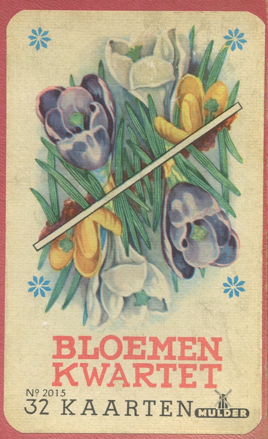 Bloemen Kwartet (met 32 kaarten)