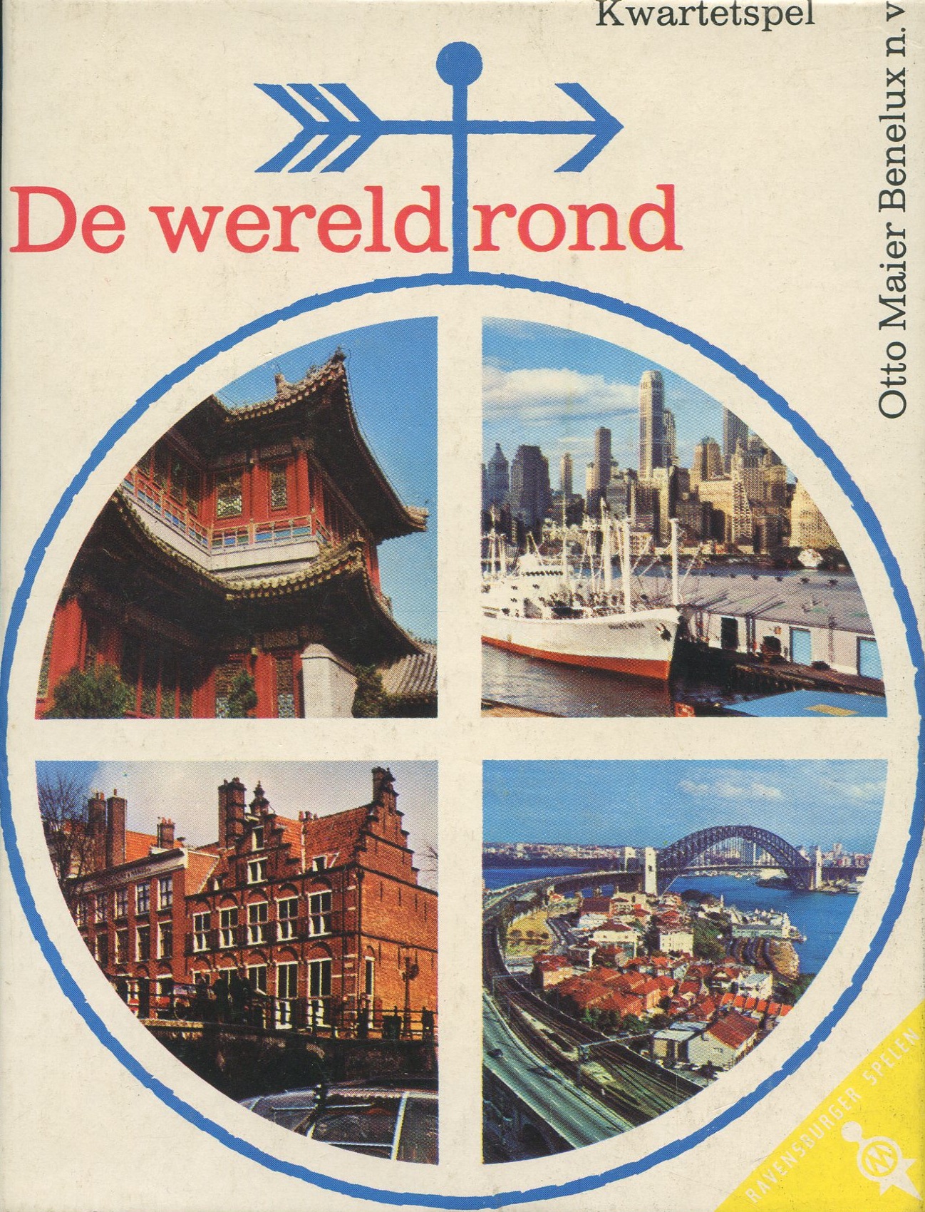 Kwartetspel: De Wereld Rond